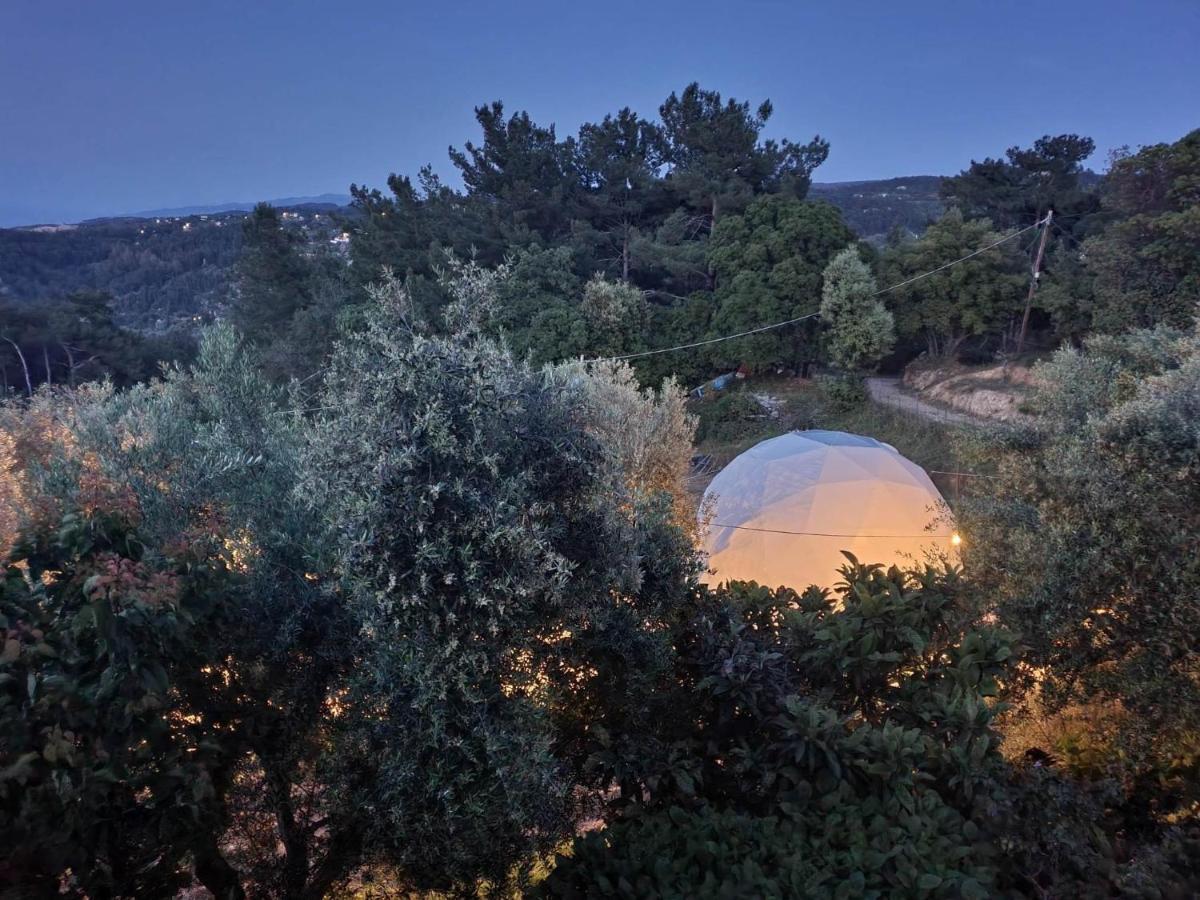 Luxury Dome Tents Ikaria Ap'Esso2 Raches  Exterior foto