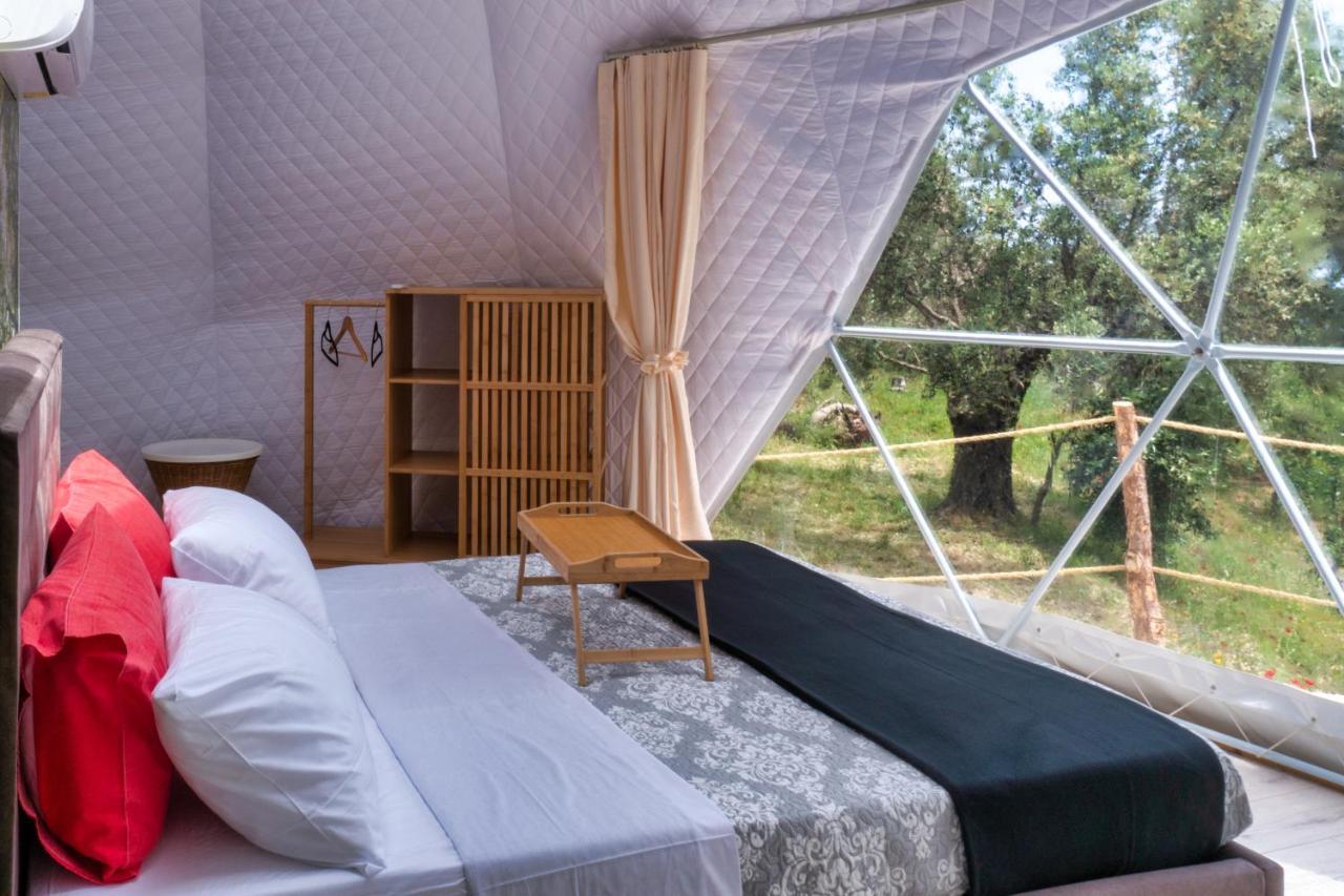 Luxury Dome Tents Ikaria Ap'Esso2 Raches  Exterior foto